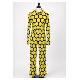 Goodtime USA Yellow Polka Dot Two-Piece Set