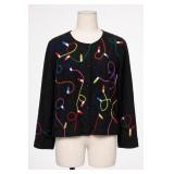 Michael Simon Girl 100% Cotton Embroidered Jacket