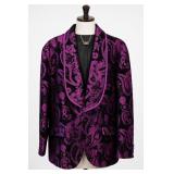 Luxury Lane Navy Landing Leathers Jacket US L