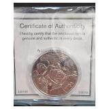 2016 British Virgin Islands Commemorative Coin