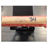 50-Coin Steel Wheat Penny Roll