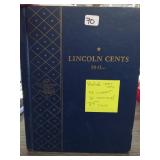87 Lincoln Cents 1941â€“1969 in Whitman Album