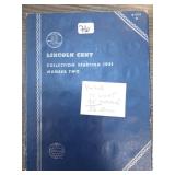 52-Coin Lincoln Cent Collection, 1941-1974