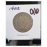 1902 Liberty Head V Nickel