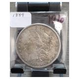 1889 Morgan Dollar, Silver