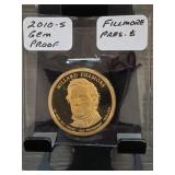 2010 Millard Fillmore Presidential Proof $1