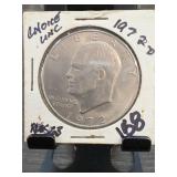 1972-D Eisenhower Dollar