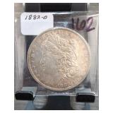 1885 Morgan Dollar, About UNC