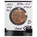 1942-D/D Lincoln Wheat Cent