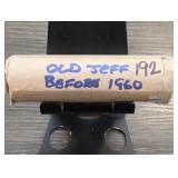 1960-D Jefferson Nickels, CH. UNC Roll