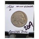 1921-D Morgan Dollar