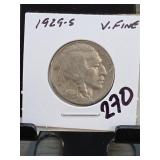1920-D Buffalo Nickel, Rotated Dies