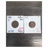 6 Lincoln Wheat Cents: 1909, 1913, 1916-1918
