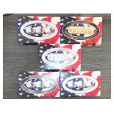 5 State Quarter Sets, 1999-2007 Gold/Platinum