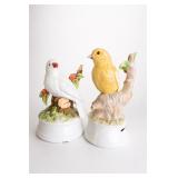 Pair of Decorative Bird Figurines