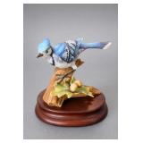 Andrea by Sadek Blue Jay Figurine, Japan