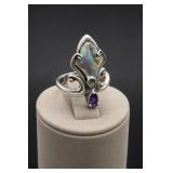 Carolyn Pollack Sterling Silver Ring Size 8.5