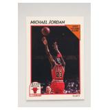 1991 NBA Hoops Michael Jordan Card