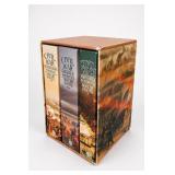 Shelby Foote The Civil War 1986 3-Volume Set
