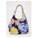 Coach Floral Print Shoulder Bag