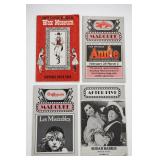 4pc Memphis Orpheum & Wax Museum Ephemera Lot