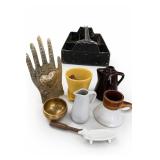 Mixed Vintage Decorative Objects Not the tray