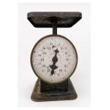 24 Lb Family Scale With Eagle Motif