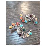 Phyllis Sterling Silver Signed Earrings