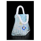 Murano Glass Style Handbag-Form Vase