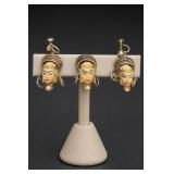 Selro Selini Asian Princess Earrings Set