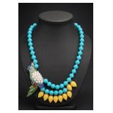 J.Crew Parrot Big Beaded Necklace