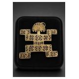 25K GP Tolima-Style Figural Pendant/Brooch