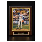 1994 Sports Impressions Nolan Ryan MLB Plaque
