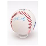 Rawlings Mike Adams Signed Texas Rangers Baseball