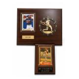 Ron Gant & Nolan Ryan Baseball Plaque Pair
