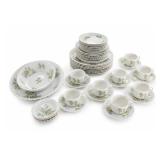 Floral Scalloped China Set
