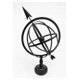 Iron Armillary Sphere Sundial Garden Decor