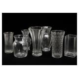 Hoosier Glass Vase Group