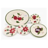 Blue Ridge Pottery Luncheon Plate & Platter Set