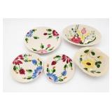 Southern Potteries Blue Ridge Luncheon Plate Set