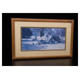 Signed Limited Edition Deer Framed Print 19/200
