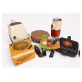 Oster Ice Crusher, GE Burger-Broiler, Bottle Caps