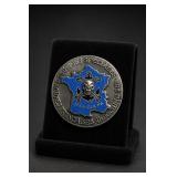 French Indochina Sections Speciales Skull Badge