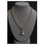 Sterling Silver Attendance Award Braelet 10.5g