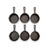 Lodge Cast Iron Skillet Set, 6 Pieces