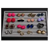 Mixed Vintage Costume Jewelry Earrings Lot
