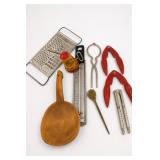 Vintage Steel Kitchen Utensils Mixed Lot