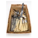 Quikut Vintage Knife Set With Ivory Handles