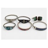 Lot of Mixed Alpaca Jewelry Mexico