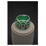 Jade Ring, Size 10